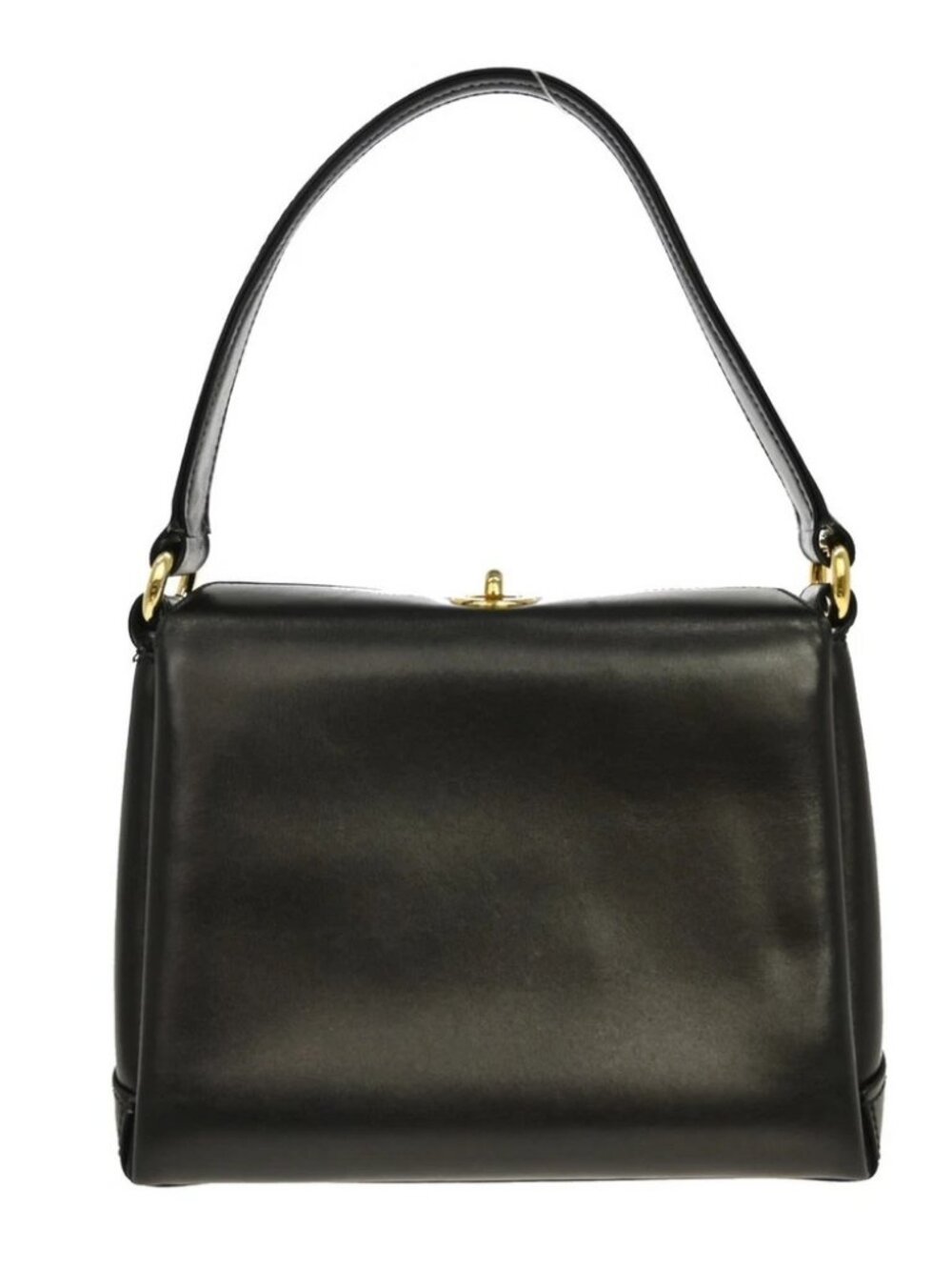 Gucci Black Leather Hand Bag